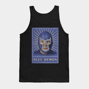 Blue Demon Poster Tank Top